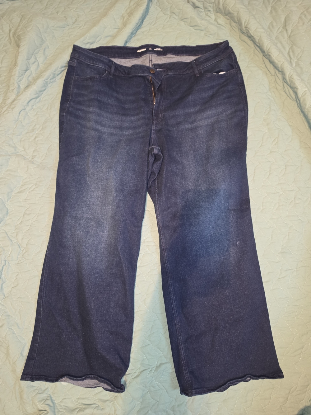 Old Navy Dark Blue Wide-Leg Jeans